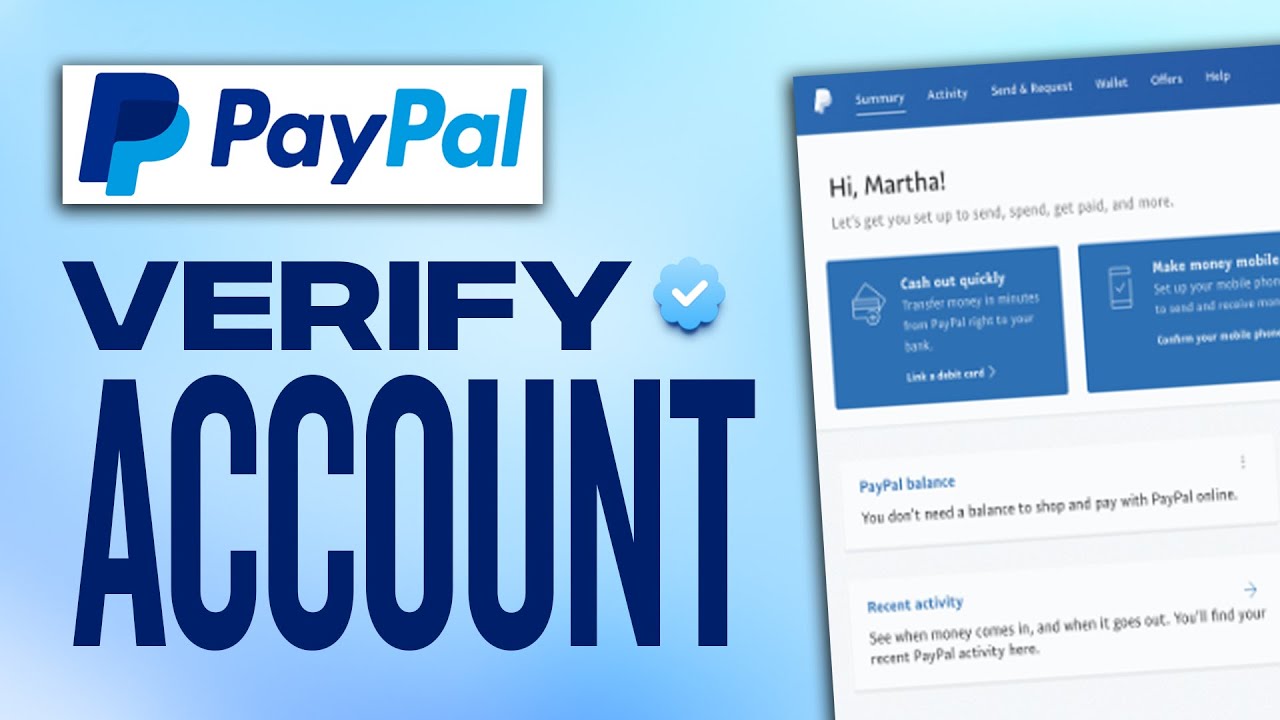 Paypal Business Account Verification