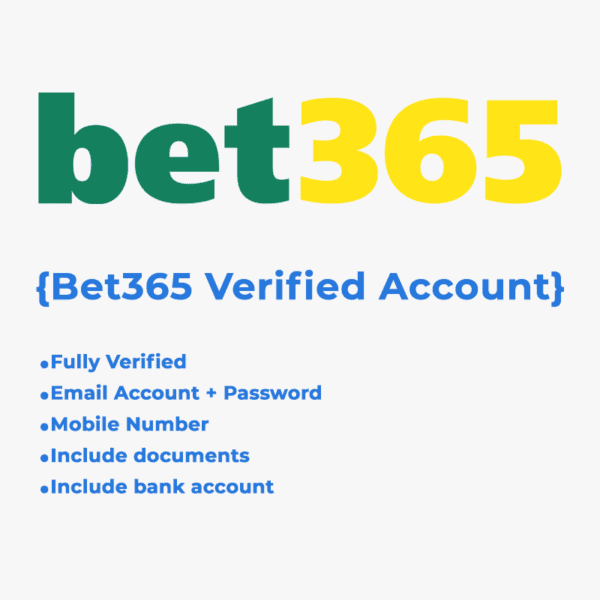 Buy Verified Bet365 Accounts