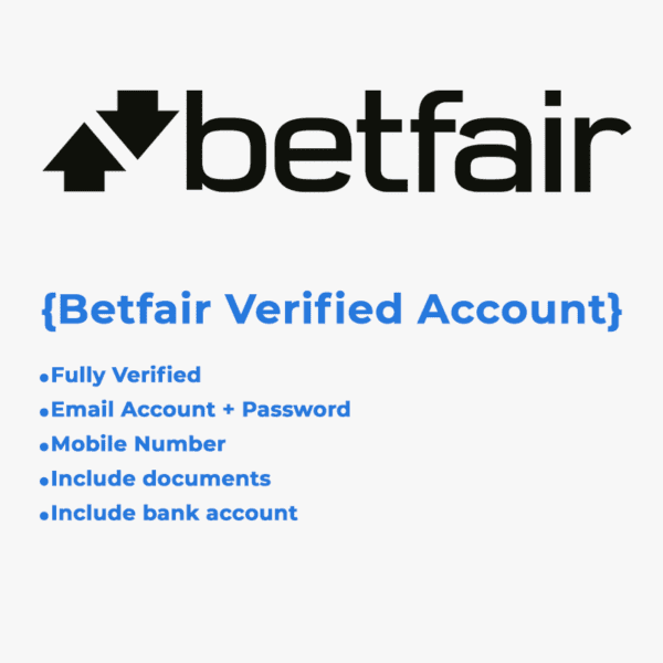 Buy Verified Betfair Account