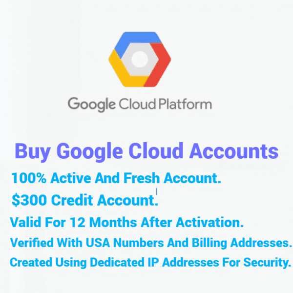 Buy Google Cloud Accounts