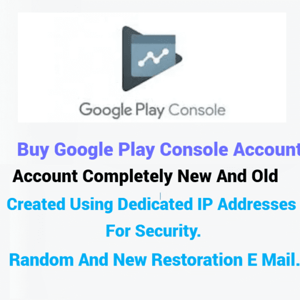 Buy Google Play Console Account